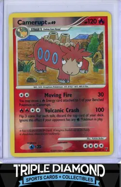 2009 Pokemon Supreme Victors #18/147 Camerupt Reverse Holo F626 - Image 1