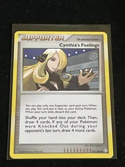 Cynthias Feelings 131/146 Non-Holo Legends Awakened Pokemon Card NM - Image 1