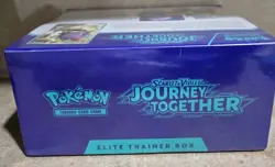 Pokemon TCG Journey Together Elite Trainer Box ETB New SEALED + 2x Booster Packs - Image 3