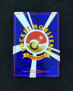 1996 Pokemon TCG Japanese Basic No Rarity Symbol Common Vulpix No.037 WA12 - Image 2