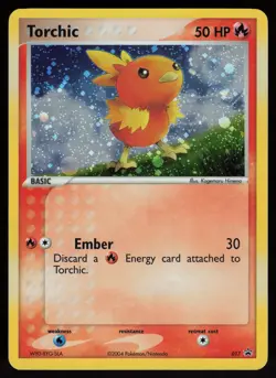 Torchic 017 Promo Nintendo HOLO Black Star Promos Pokemon - Image 1
