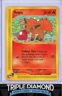 2002 Pokemon Aquapolis #116/147 Vulpix F623 - Image 1