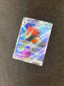 2025 Pokemon SV Journey Together EN N's Zoroark ex #175/159 Ultra Rare Full Art - Image 3