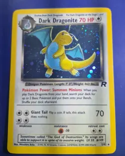 Dark Dragonite 5/82 NM🔥🔥🔥 Team Rocket Holo Pokemon - Image 1