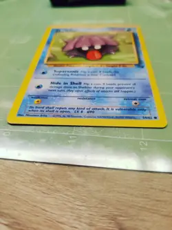 Shellder Fossil 54/62 Pokemon TCG LP Regular Common - Image 2