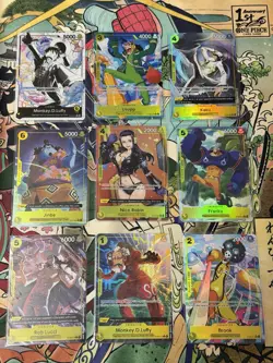 One Piece TCG ST29 Egghead Full Alt Art Lot English - Image 1
