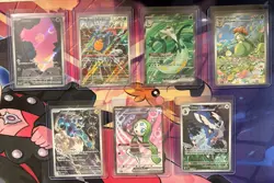 NM Black Bolt Pokemon Random Card Lot Of 7 With ETB Promo - Image 1