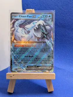 Chien-Pao EX 061/193 Sv02 Paldea Evolved Holo Card Near Mint Condition - Image 1
