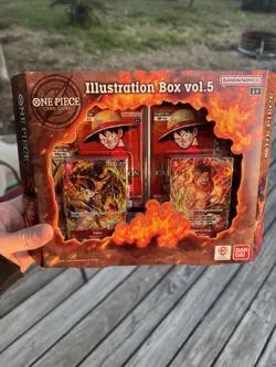 Bandai Namco One Piece Card Game Illustration Box Vol.5 New Factory Sealed - Image 1