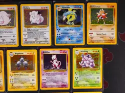 MP/HP (Unlimited) NEAR-COMPLETE Pokemon 13/16 HOLO-RARE Card BASE 102 Set WOTC#2 - Image 3