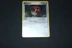 Pokemon Card PL Reverse Holo Common Hoothoot 59/115 EX Unseen Forces - Image 1