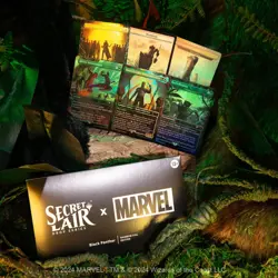 Magic The Gathering Secret Lair x Marvel's Black Panther Rainbow Foil Edition - Image 1