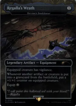 MTG Regalla's Wrath (Rainbow) (2224) | NM Foil | Secret Lair Horizon {SLD} - Image 2