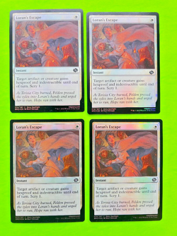 MTG The Brothers' War ( Loran's Escape ) 4 FOIL Cards 014/287 Magic Cards - Image 1