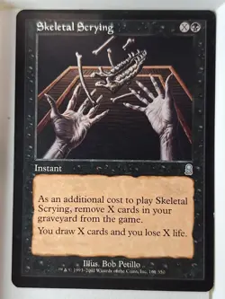 Skeletal Scrying - Odyssey - Magic the Gathering MTG Nice! - Image 1