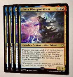 ALANIA, DIVERGENT STORM x4 mtg Playset Bloomburrow 4 Rare - Image 1