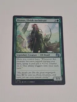 1x Dionus, Elvish Archdruid MTG Foundations: Jumpstart NM - Image 1