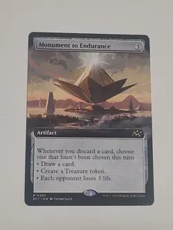 Monument to Endurance - Extended Art - 0394 - NM Mtg - Image 1