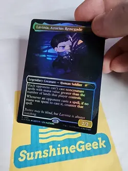 Lavinia, Azorius Renegade (Rainbow Foil) Secret Lair Drop Foil - Image 2