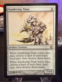 MTG Magic the Gathering Darksteel Sundering Titan - Image 1