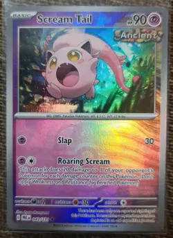 Scream Tail (Master Ball Pattern) 042/131 Pokemon Prismatic Evolutions NM - Image 1