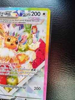 Pokemon TCG Eevee EX 174 Prismatic Evolutions SPC Promo Card (NM Condition)💎💎 - Image 3