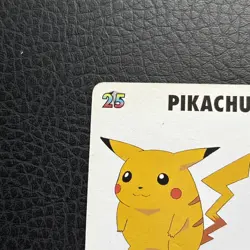1998 POKEMON PIKACHU CARD KFC MINI NINTENDO #4 - Image 2