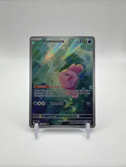 Pokemon TCG Alomomola 108/086 Black Bolt English Illustration Rare Holo - Image 1