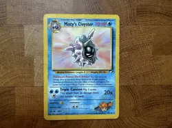 Pokemon TCG Misty's Cloyster Gym Heroes 29/132 - Image 1