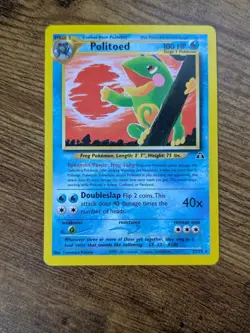 Pokemon TCG - Politoed - Neo Discovery 27/75 - NEAR MINT - Image 1