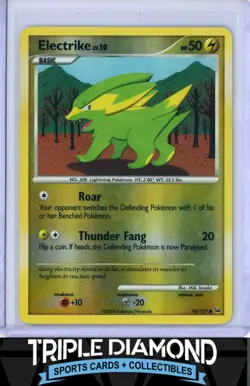 2009 Pokemon Platinum #74/127 Electrike Reverse Holo F630 - Image 1