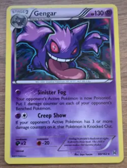 Gengar 60/162 - Pokemon - Holo Rare - XY Breakthough - LP - Image 1