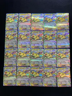 2025 Pokemon TCG Japanese Full Art Holo M2A 044/193 RR Pikachu ex Lot*20 BL25 - Image 1