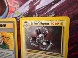 Pokemon TCG Lt. Surge's Magneton Gym Heroes And Lt. Surge - Image 4