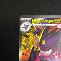 Mega Gengar ex 284/217 SIR Secret Rare Pokemon Ascended Heroes IN HAND - Image 3