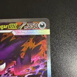 Mega Gengar ex 284/217 SIR Secret Rare Pokemon Ascended Heroes IN HAND - Image 4