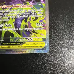 Mega Gengar ex 284/217 SIR Secret Rare Pokemon Ascended Heroes IN HAND - Image 5