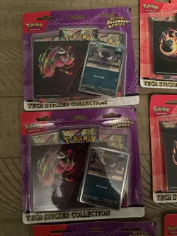 Pokemon Ascended Heroes Tech Sticker Collection + Pokemon Day 2026 (10) N Hand - Image 2
