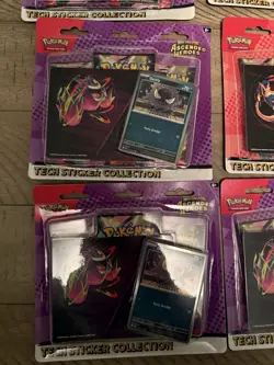 Pokemon Ascended Heroes Tech Sticker Collection + Pokemon Day 2026 (10) N Hand - Image 3
