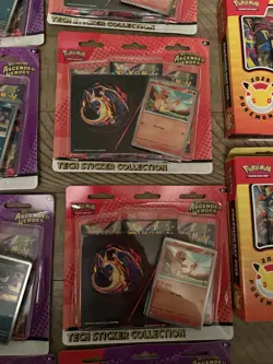 Pokemon Ascended Heroes Tech Sticker Collection + Pokemon Day 2026 (10) N Hand - Image 5