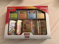Pokemon TCG Scarlet & Violet 151 Mini Tins 5-Pack Costco Bundle Box New - Image 1