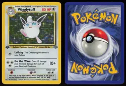 Wigglytuff 16/64 Rare Jungle Holo 1st Edition Pokemon - Image 3