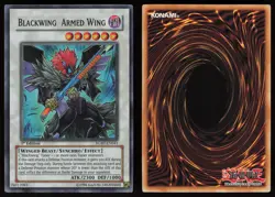 Blackwing Armed Wing RGBT-EN041 Super Rare Raging Battle 1st Edition Yu-Gi-Oh - Image 3