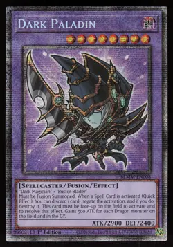 Dark Paladin BLMM-EN008 Starlight Rare 1st Edition Yu-Gi-Oh - Image 1