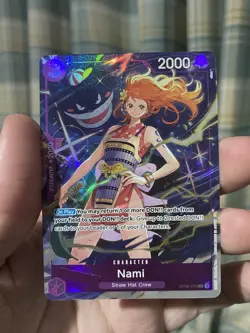 One Piece Nami OP09-070 - Alt Art - Premium Card Collection Best Vol. 4 - DMG - Image 1