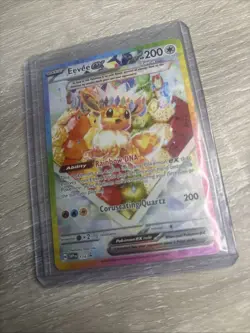 Pokemon TCG Eevee EX 174 SV Scarlet & Violet Promo Holo Card NM Condition - Image 4