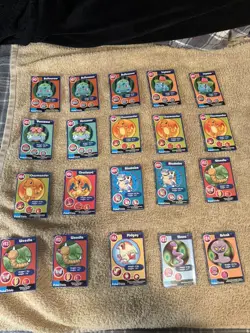 Pokemon BK Burger King 1999 Promo trivia cards Poketrivia Lot 206 Cards Vintage - Image 1