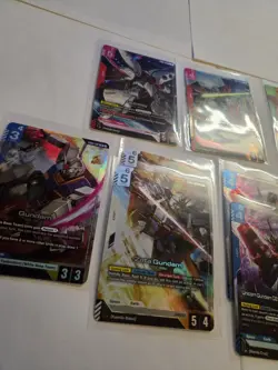 Gundam Tcg LR card Lot - Image 2