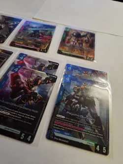 Gundam Tcg LR card Lot - Image 3