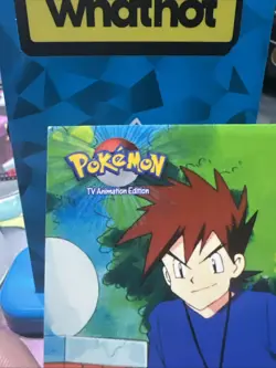 Gary Oak TV8 Non Holo 1999 Pokemon Topps TV Animation Edition Puzzle Card LP - Image 3